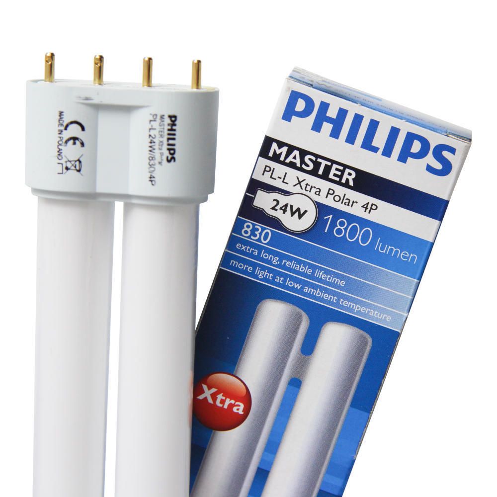 Philips PL-L Xtra Polar 24W 830 4P (MASTER) | Blanc Chaud - 4-Pins Philips PL-L Xtra Polar 24W 830 4P (MASTER) | Blanc Chaud - 4-Pins