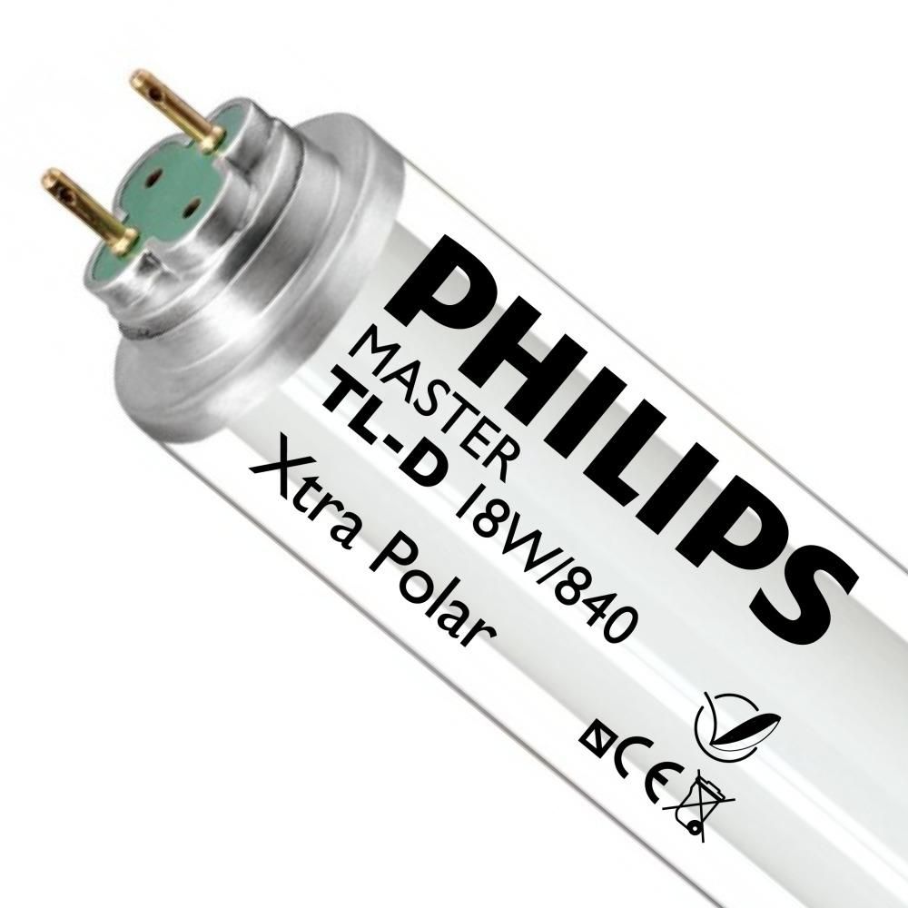 Philips TL-D Xtra Polar 18W 840 (MASTER) | 59cm - Blanc Froid Philips TL-D Xtra Polar 18W 840 (MASTER) | 59cm - Blanc Froid