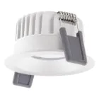 Ledvance Spot LED Fix Aluminium Blanc 8W 680lm 36D - 930 Blanc Chaud | Diamètre 68mm - IP44 - Meilleur rendu des couleurs - Dimmable